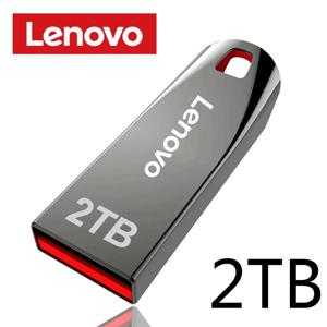 레노버 플래시 드라이브, USB 3.0 미니 고속 메탈 펜드라이브, 휴대용 드라이브, 방수 메모리 스토리지, U 디스크, 2TB, 1TB, 512GB 스틱