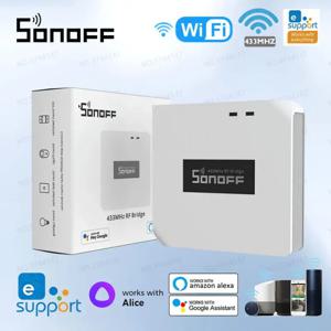 Sonoff RF 브리지 R2 무선 게이트웨이 스마트 홈 스위치, 지능형 Domotica 와이파이 원격 RF 컨트롤러, 433 MHz 교체