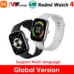 글로벌 버전 Redmi Watch 4 초대형 1.97 인치 AMOLED 디스플레이, GPS GNSS 스마트워치, 블루투스 전화 통화, 스마트 수면 모니터링