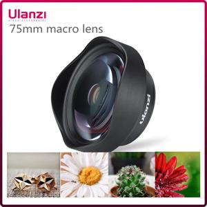 Ulanzi 슈퍼 매크로 렌즈 휴대폰 카메라 렌즈, 클립 포함, Sumsang, 아이폰 15, 14, 17mm 스레드, 75mm, 10X