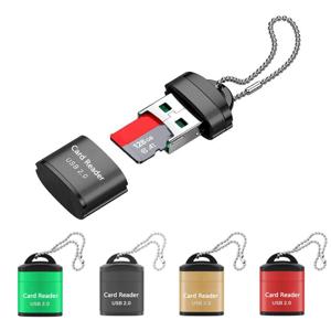 USB 마이크로 SD/TF 카드 판독기 USB 2.0 미니 휴대 전화 메모리 카드 판독기 노트북 액세서리에 대 한 고속 USB 어댑터