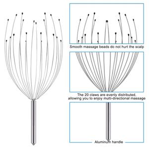 헤드 마사지기, 마사지 클로 두피 스파, 정교한 솜씨, 오래 지속되는 마사지 도구, 편리함, 간단한 작동