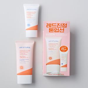 [에스트라] 더마UV365 레드진정 톤업 선크림 40ml 기획세트(+무기자차 선크림20ml)