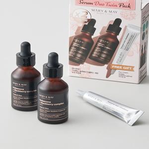 [마리엔메이] 이데베논 블랙베리 콤플렉스 세럼 듀오 트윈팩 (세럼 30ml x2ea+아이크림12g)