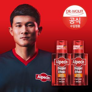 더블이펙트 카페인 샴푸 지성용  200ml x 2