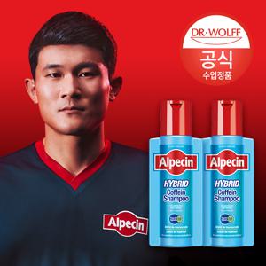 하이브리드 카페인 샴푸 건성 두피용 250ml X 2