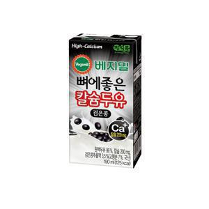 뼈에좋은 칼슘두유 검은콩 190mlx48팩