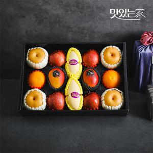 자연맛남 프리미엄 사과/배/샤인/망고 혼합선물세트