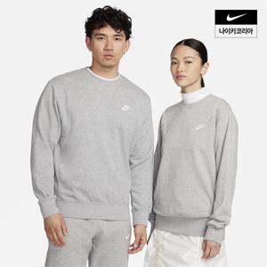 스포츠웨어 클럽 크루 롱슬리브 탑 NIKE BV2667-063