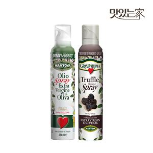 만토바 엑스트라 버진 올리브 오일 스프레이 250ml + 트러플 250ml