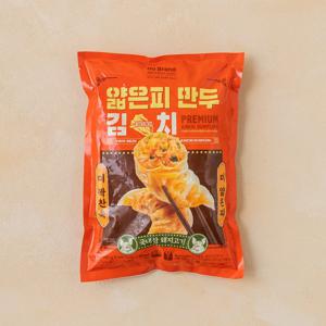 노브랜드얇은피김치만두800g