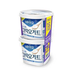 그릭요거트 무가당 플레인 400g*2