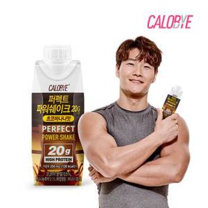 퍼펙트 파워쉐이크 20G 초코바나나 프로틴 음료 마시는 단백질 드링크 250ml x 18개입