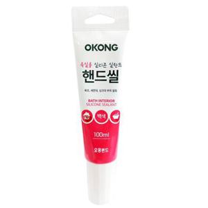 오공 실리콘 실란트100ML 백색 X ( 2매입 )