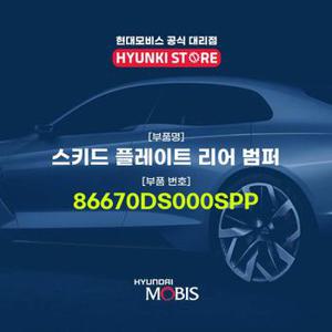 현대모비스스키드 플레이트 리어 범퍼 (86670DS000SPP)