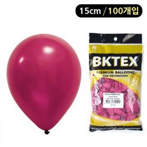 해피파티 실용적인 풍선 펄 라운드 15cm(100개입)(푸치샤)/BK