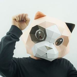 입체 종이가면 DIY 고양이 3D