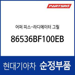 어퍼 피스-라디에이터 그릴 (86536BF100EB) 디 올 뉴 코나 일렉트릭