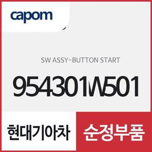 버튼 스타트 스위치(시동 버튼) (954301W501) 프라이드