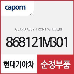 앞바퀴 휠 가드,우측(조수석쪽) (868121M301) 포르테