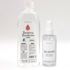 뿌리는 손소독제 100ml 리필300ml 휴대용 손세정제