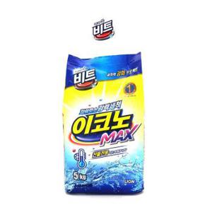 때가 쏙 비트 이코노맥스 세탁세제 5kg 찬물전용 가루 (S11553486)