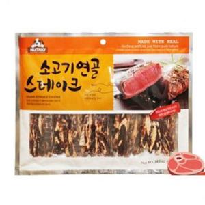 뉴트리오 강아지 간식 져키 애견 간식 소고기연골400g (WDD0DBB)