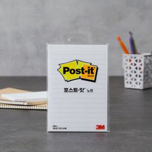 [3M] Post-it 포스트잇 노트 흰색 라인 (102×152mm/1개 50매)