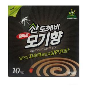 산도깨비 모기향 10개입 10통 총100코일