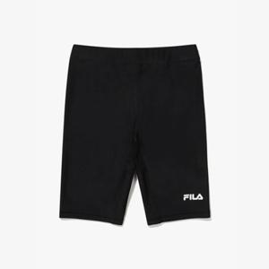 휠라키즈(FILA KIDS) (FK2RPG2A02X BLK) 아동 생존수영 겸용 아쿠아 에센셜 5부 수영복 바지