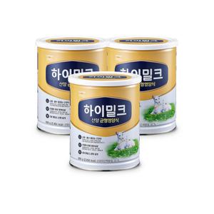 일동후디스 하이밀크 산양 균형영양식 (600g) 3캔