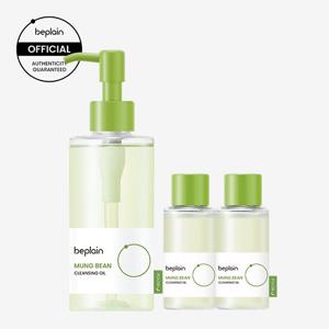 [SET] 비플레인 녹두클렌징오일 200ml + 50ml*2개 [총300ml]