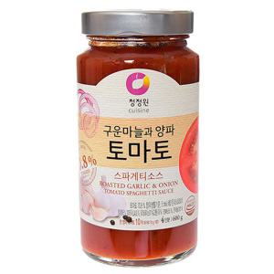 청정원구운마늘&양파 토마토 스파게티소스