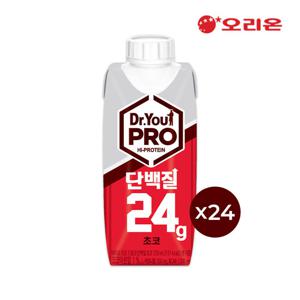 [오리온] 닥터유 프로 드링크 단백질 초코맛(250ml) x 24팩