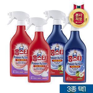 [시즌오프]홈스타 파워액션(욕실용/곰팡이싹)세정제 500ml*4개