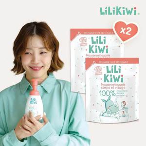 릴리키위 비건 천연 바디워시 리필 250ml x 2개