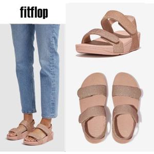 핏플랍 [FITFLOP] FFSO4E102P4 루루 쉬머럭스 백스트랩샌들_로즈골드 여성