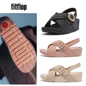 핏플랍 [FITFLOP] FFSO4E115 24SS 루루 크리스탈-버클 레더 백스트랩 샌들_3종택 여성샌들