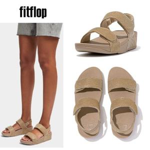 핏플랍 [FITFLOP] FFSO4E102I3 루루 쉬머럭스 백스트랩샌들_베이지 여성