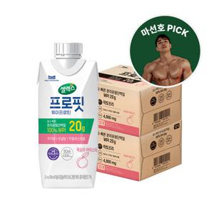 셀렉스 프로핏 복숭아 단백질 음료 330ml*24팩