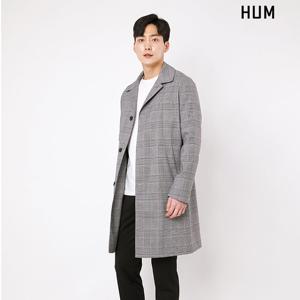 [HUM](남) 4버튼 체크 맥코트(FHOSCCV104M)