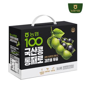 [농협식품] 국산콩 통째로 검은콩두유 190ml*24