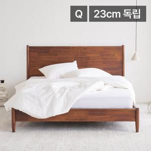 올쏘 스테이 원목 퀸 침대+23cm독립매트Q