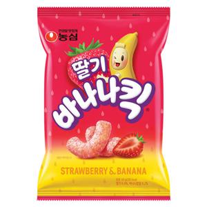 농심 딸기바나나킥 60g x 8봉