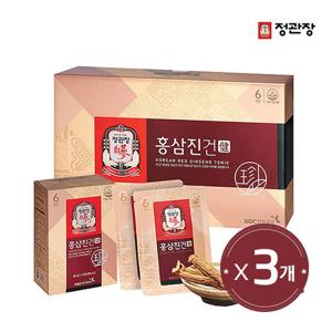 정관장 홍삼진건 40ml x 30포 선물세트 3박스