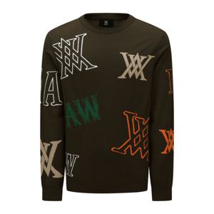 [어뉴골프] 남성MEN LOGO INTARSIA PULLOVER_BR