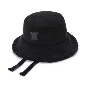 [어뉴골프] 여성 (W) FLUFFY BUCKET HAT_BK