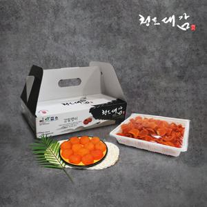 [청도대감] 씨없는 청도 감말랭이 세절건시 500g x2팩 선물세트