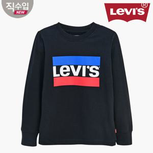 [리바이스키즈] 스포츠로고 티셔츠(긴팔)L VPS21QTS36 (키즈)