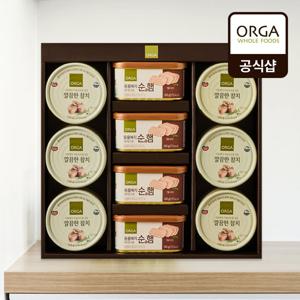 [24년 추석][올가] 참치캔 순햄 혼합 선물세트 (1box)